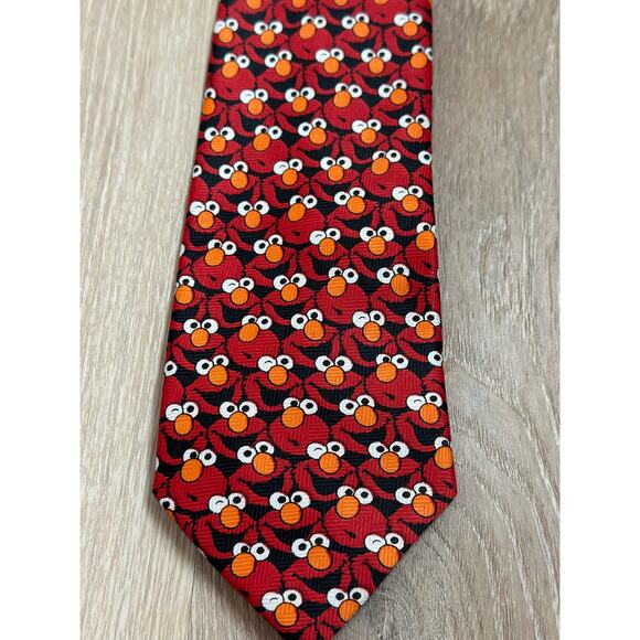 Vintage|Sesame‎ Street Tie|Elmo Faces - Picture 4 of 5